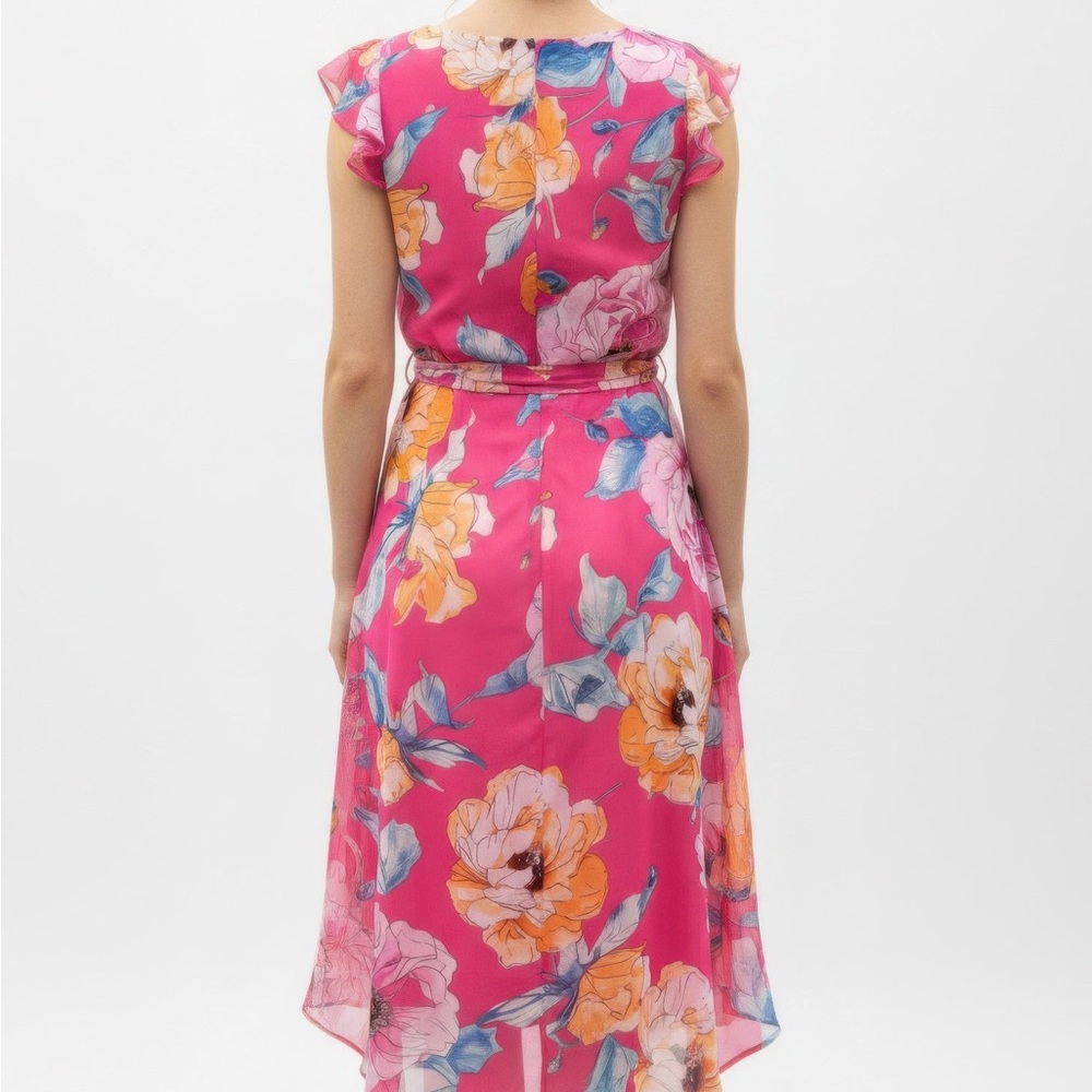 Shelby & Palmer Floral Ruffled Dress - Picture 3 of 3